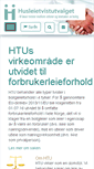 Mobile Screenshot of htu.no