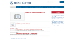 Desktop Screenshot of daotao.htu.edu.vn